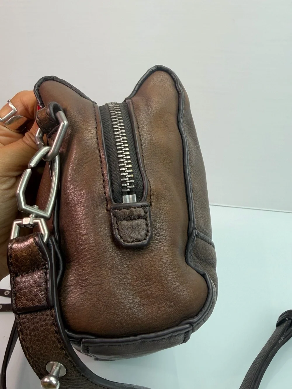 Liebeskind Berlin Crossbody Bag Soft Leather Brown